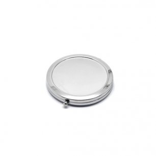 Miroir de poche rond à décorer emplacement 57mm 58mm
