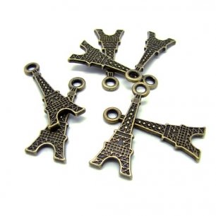 breloque tour eiffel bronze 32mm